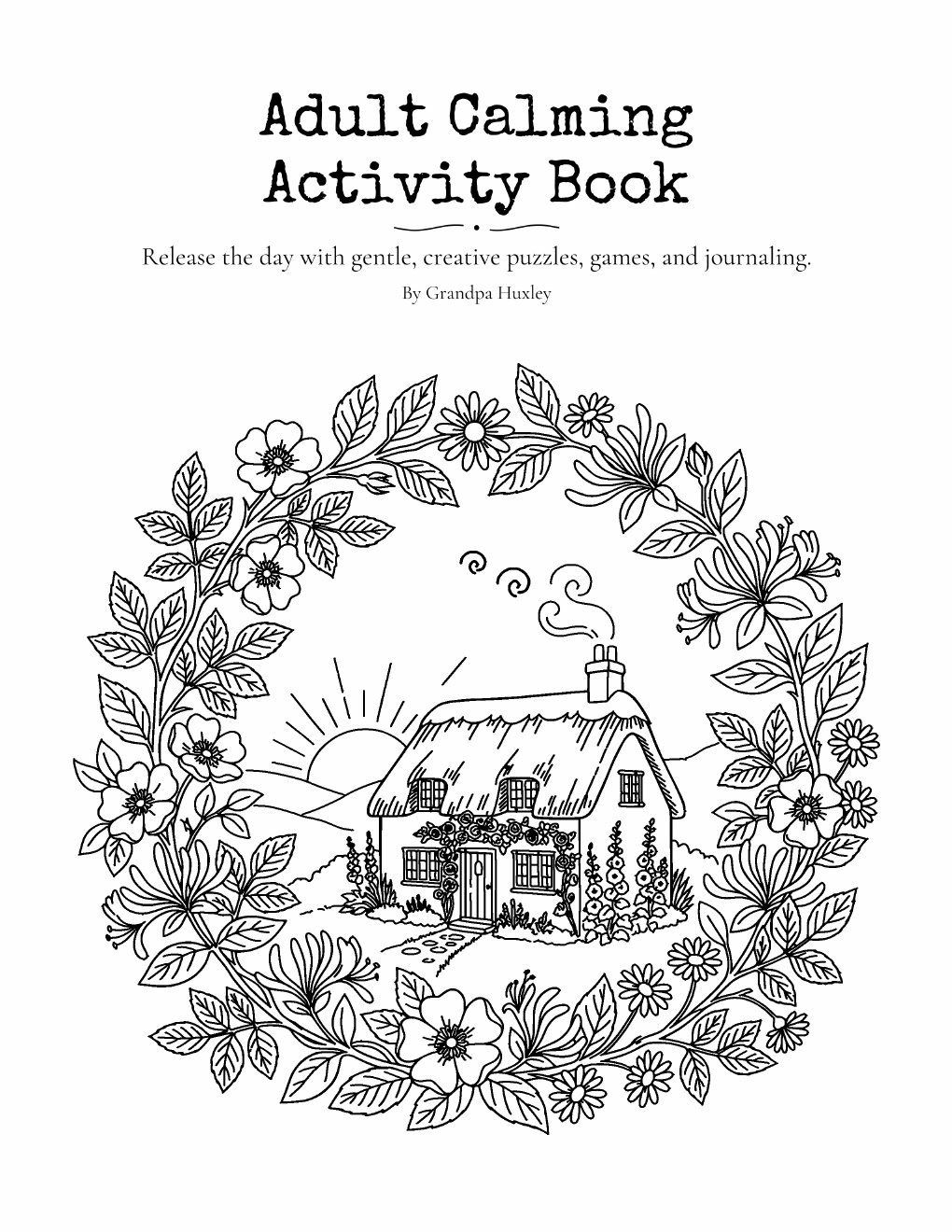 The title page