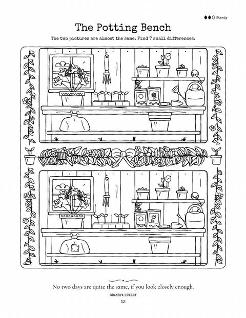 Spot the difference: The Potting Bench