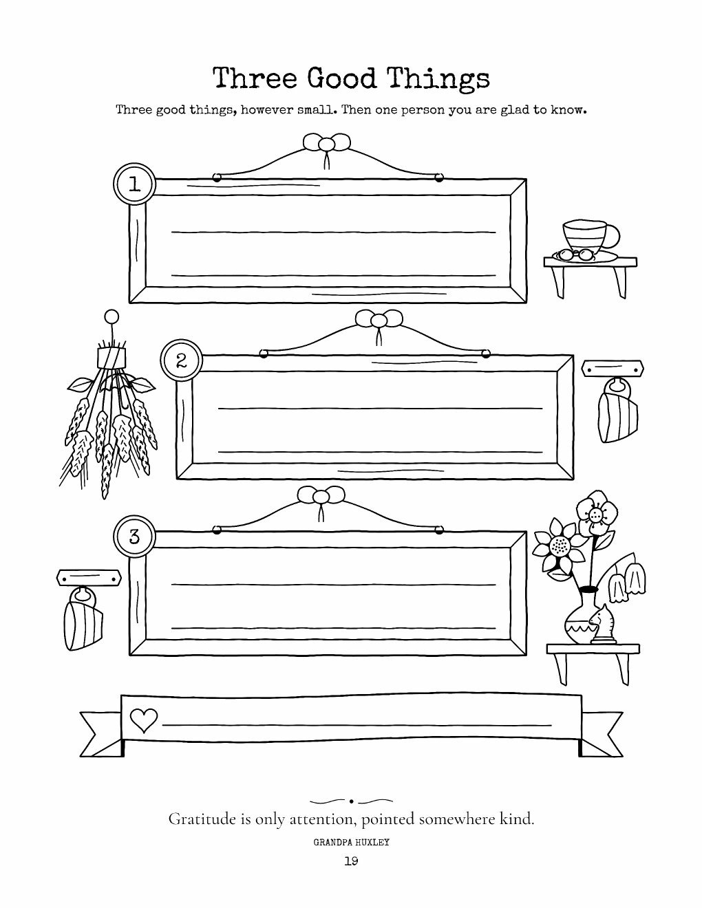 Gratitude: Three Good Things