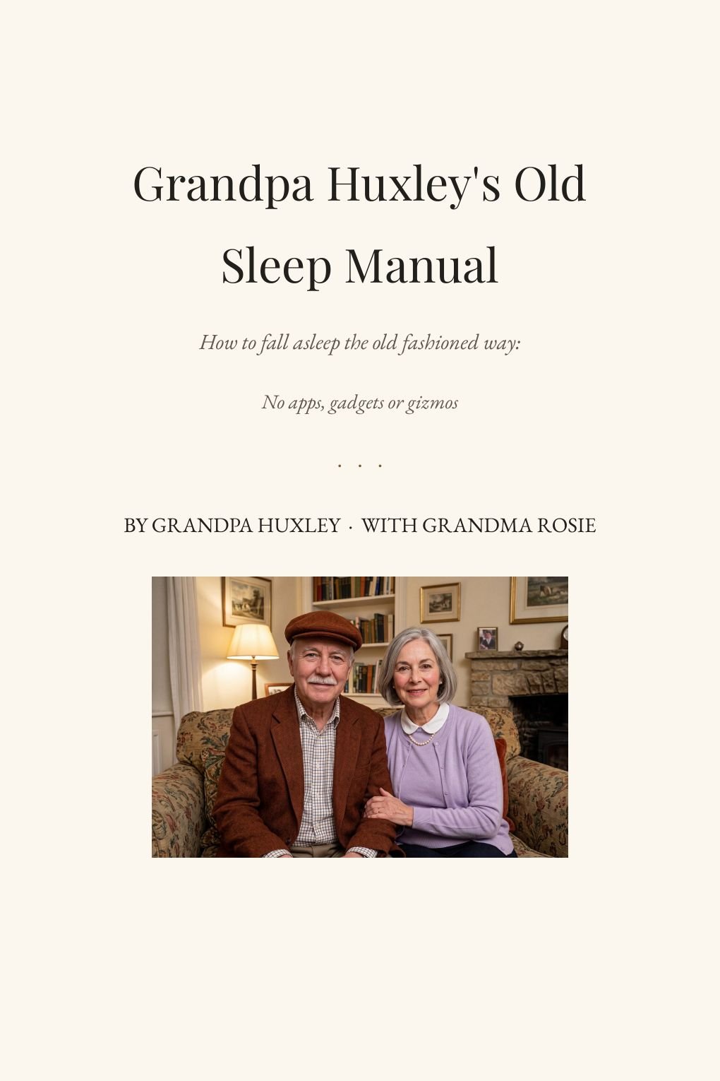The title page
