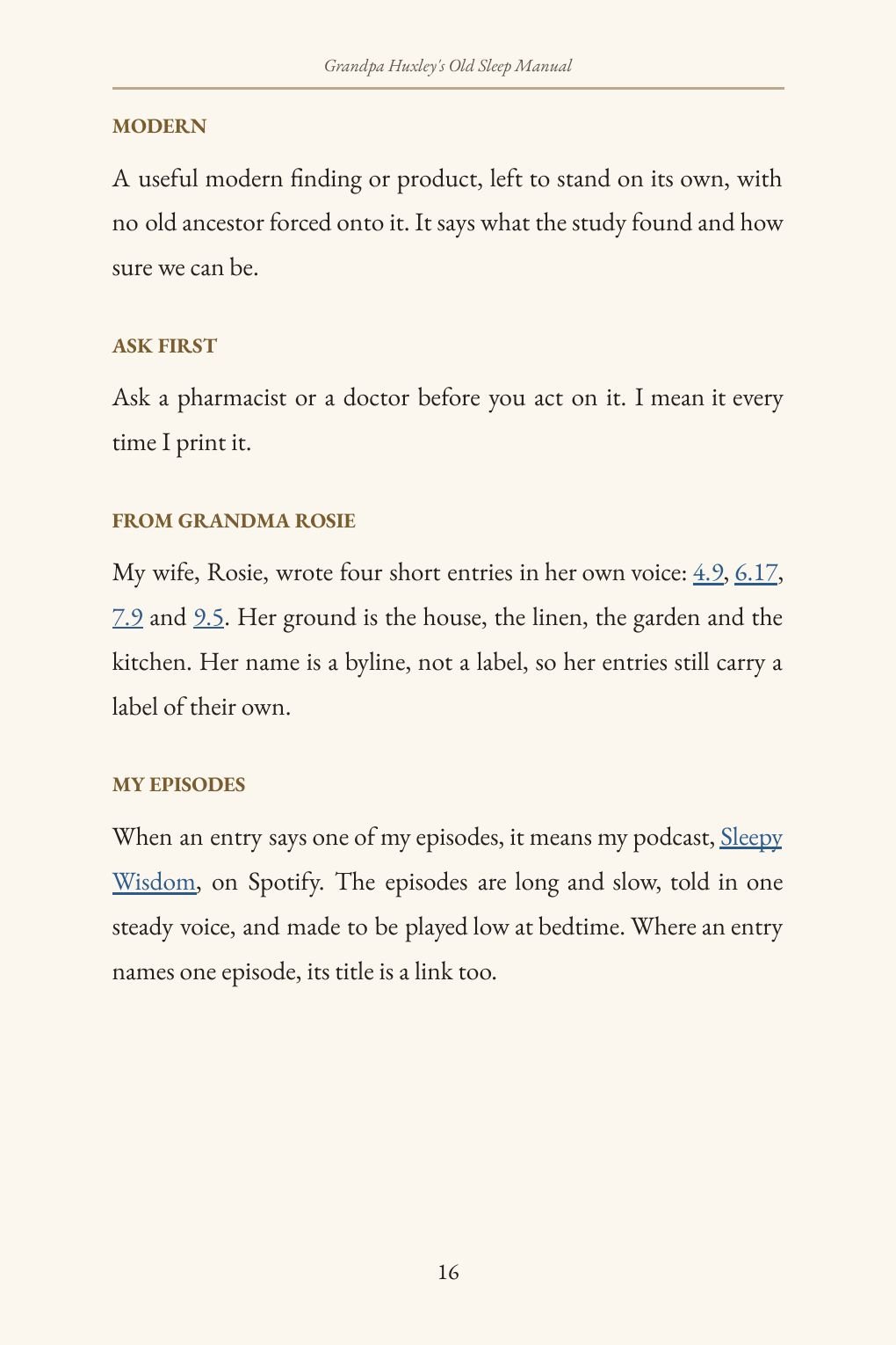 Page 16: How to Read This Book, continued